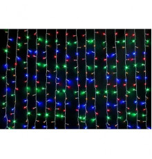 Гирлянда RD-7149 водопад 400LED 3x3м Цвет ламп-Микс, с заглуш. (10х40Ламп) (30 шт/ящ)