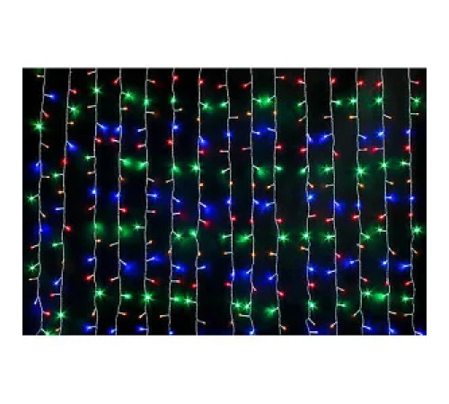 Гирлянда RD-7149 водопад 400LED 3x3м Цвет ламп-Микс, с заглуш. (10х40Ламп) (30 шт/ящ)