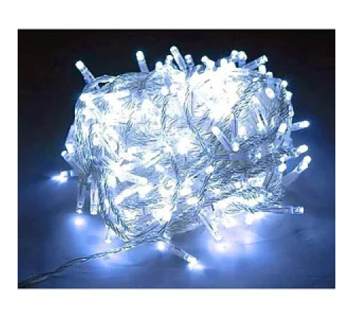 Гирлянда RD-7139 внутр. 100LED 9м Провод-Белый, Цвет ламп-Белый [602] (100 шт/ящ)