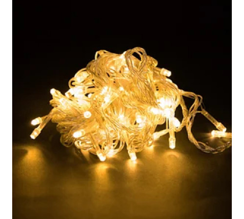 Гирлянда RD-7140 внутр. 100LED 9м Провод-Белый, Цвет ламп-Теплый (100 шт/ящ)