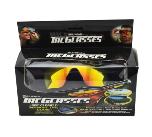 Антибликовые очки для ночного вождения TacGlasses (198)(200)