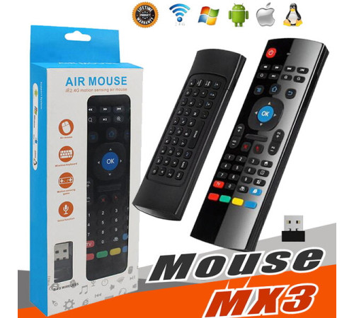 big Пульт AIR MOUSE MX3 с микрофоном