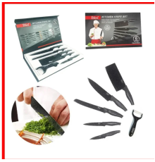 Набір металокерамічних ножів 6шт Bass B6981 (24)