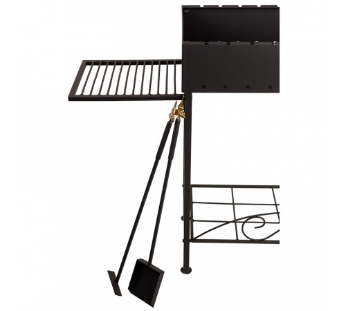 Мангал стаціонарний Daddy Smoke на 15 шампурів