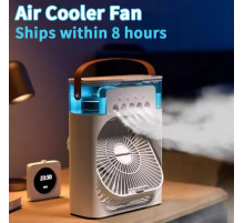 Вентилятор кондиціонер Маленький настільний Usb-зволожувач spray fan XL-1290 (40) та (30)