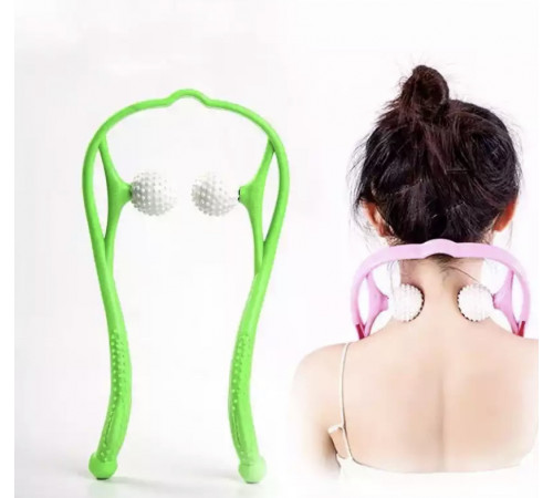 Ручний роликовий масажер для шиї XL-826 (130) (100)