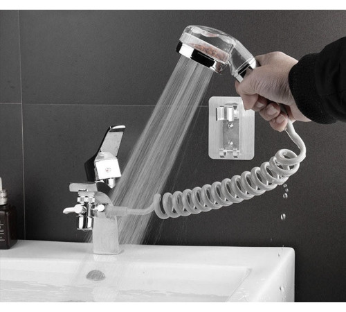 Душова система на умивальник External Shower з турманіловою насадкою для душу -75 (100)