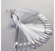 Типси для дизайну нігтів, 50 шт зразок гелю, дисплей типсів для нігтів HA-124 (200)