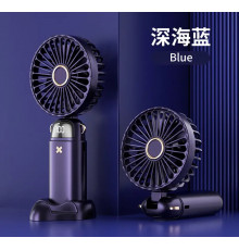 Вентилятор міні з підставкою для телефону та дисплеєм Mini fan XL-1294 N15(100)