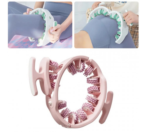 Антицелюлітний масажер,ролик для шиї, плечей, спини, рук, ніг ROLLER MASSAGER LY-348 (18)