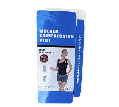 Корсет, желет для схуднення molded compression vest (100)
