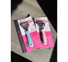 159 Двосторонній гребінець для вичісування вовни кішок та собак МАЛЕНЬКА 206 (100) (150)