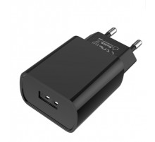 Мережевий зарядний пристрій BOROFONE BA20A Sharp single port charger 10.5W Black (6931474702081)
