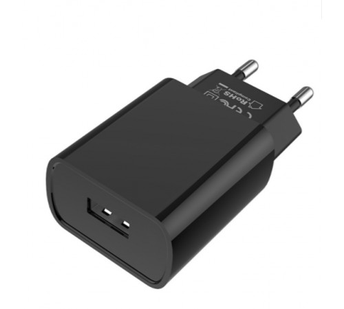 Мережевий зарядний пристрій BOROFONE BA20A Sharp single port charger 10.5W Black (6931474702081)
