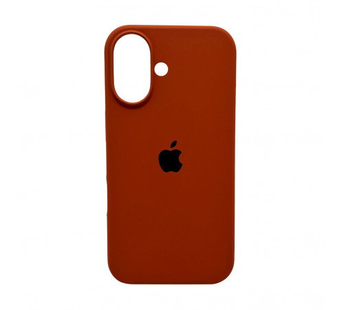 Чохол для смартфона Silicone Full Case AA Open Cam for Apple iPhone 16 42,Saddle Brown (FullOpenAAi16-42)