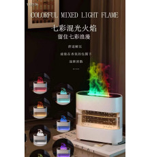 Зволожувач повітря з імітацією крапель дощу та полум'я,humidifier  LY-650 (24)