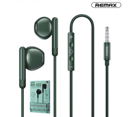 Навушники Remax RM-522 3.5 mm з мікрофоном