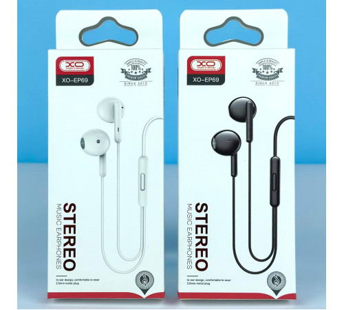 Навушники XO EP69 chess 3.5mm