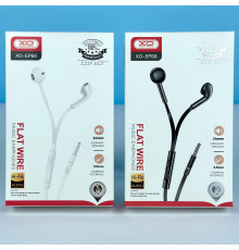 Навушники XO EP68 з плоским кабелем 3.5mm