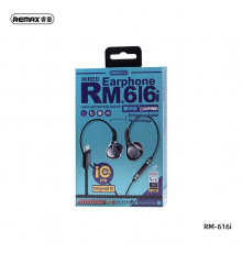 Навушники Remax RM-616i Metal Lightning з мікрофоном