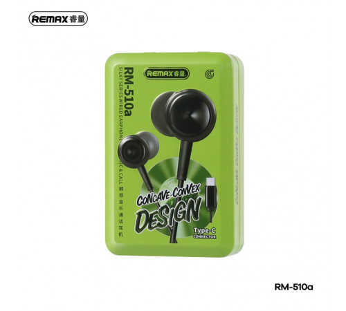 Навушники Remax RM-510a Siley Seriesi Type-C з мікрофоном