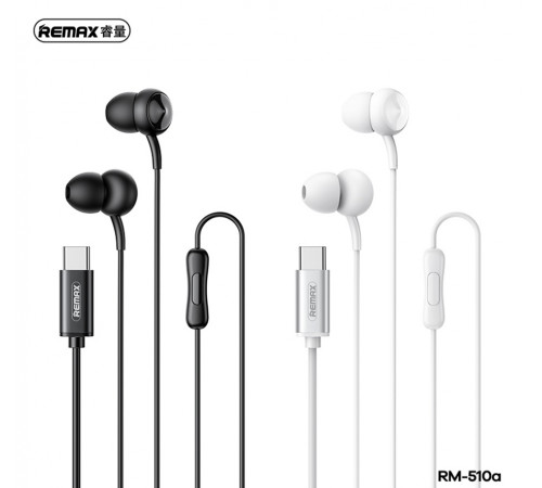 Навушники Remax RM-510a Siley Seriesi Type-C з мікрофоном