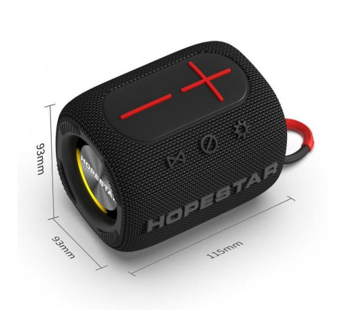 УЦІНКА Колонка HOPESTAR P32 mini Bluetooth з радіо (9,3*9,3*11,5 см) (під ремонт)