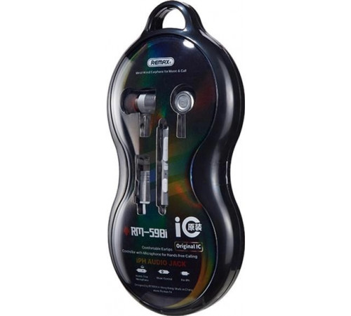 Навушники Remax RM-598is Metal Lightning