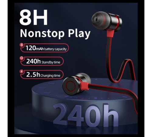 Навушники Remax RX-S100 Sports Neckband Support SD card