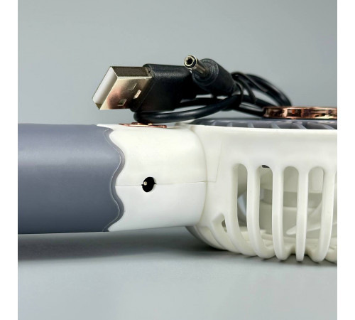 Вентилятор ZB088A Mini 250mAh (з вбуд. акум.) (15,8см)