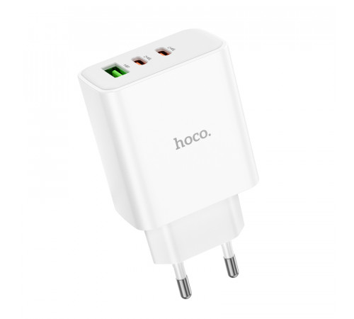 Мережевий зарядний пристрій Hoco C126A Pure power PD40W+QC3.0