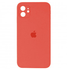 Чохол для смартфона Silicone Full Case AA Camera Protect for Apple iPhone 12 18,Peach (FullAAi12-18)