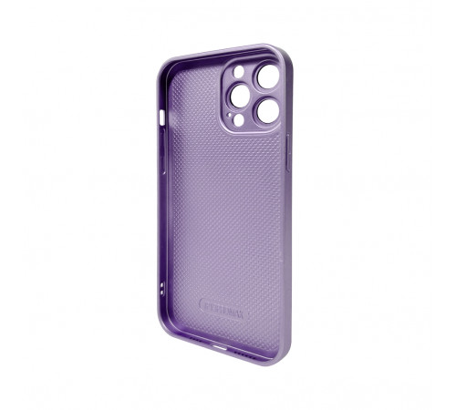 Чохол для смартфона AG Glass Matt Frame Color Logo for Apple iPhone 13 Pro Max Light Purple (AGMattFrameiP13PMLPurple)