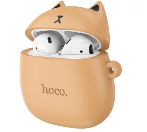 Бездротові навушники TWS HOCO EW45 True wireless stereo headset Caramel Cat (6931474789242)