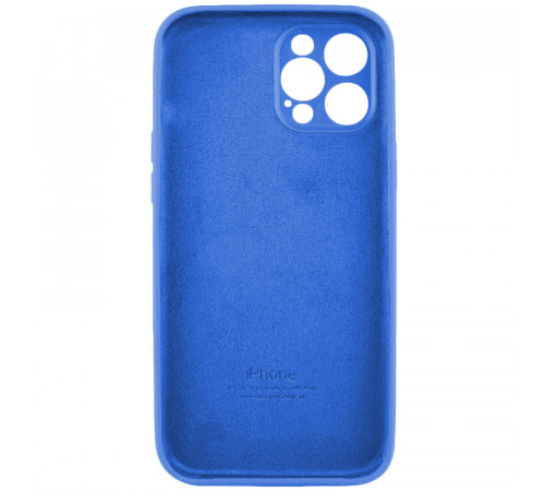 Чохол для смартфона Silicone Full Case AA Camera Protect for Apple iPhone 12 Pro 3,Royal Blue (FullAAi12P-3)