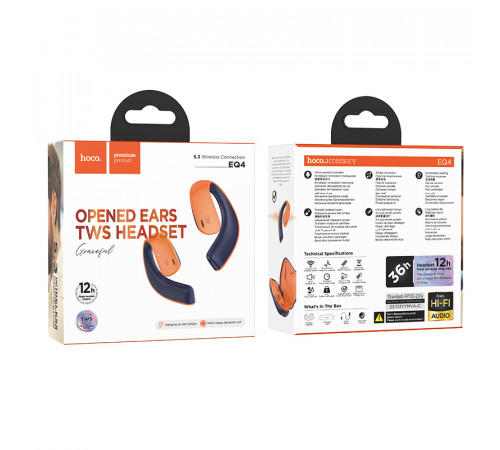 Бездротові навушники Hoco EQ4 Gracefu