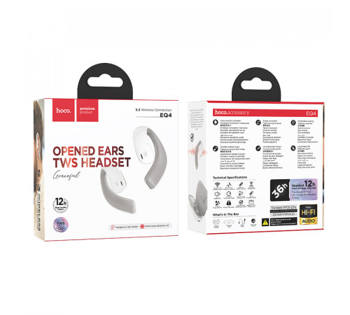 Бездротові навушники Hoco EQ4 Gracefu