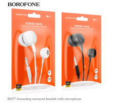 Навушники Borofone BM77 Ascending universal 3.5mm