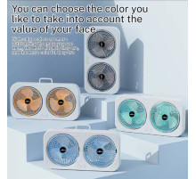 Вентилятор Двойной крутой двойной с циркуляцией воздуха  LY-879  F8(36)