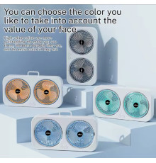 Вентилятор Подвійний подвійний крутий з циркуляцією повітря  LY-879 F8(36)