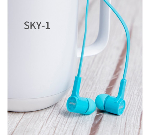 Навушники Celebrat SKY-1 3.5mm 1.2m
