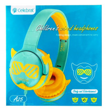 Навушники дротові Celebrat A25 3.5mm