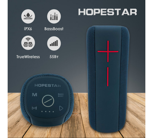 УЦІНКА Колонка HOPESTAR P15 Max Bluetooth з радіо (30,4*11,8*12,4 см) (під ремонт)