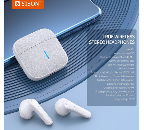 Бездротові навушники Yison T11