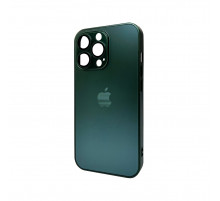 Чохол для смартфона AG Glass Matt Frame Color Logo for Apple iPhone 12 Pro Max Cangling Green (AGMattFrameiP12PMGreen)