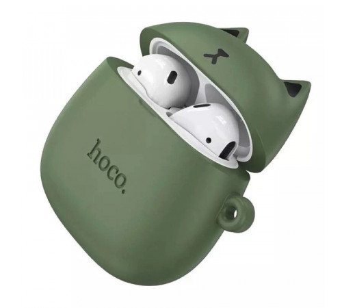 Бездротові навушники TWS HOCO EW45 True wireless stereo headset Forest Cat (6931474789235)