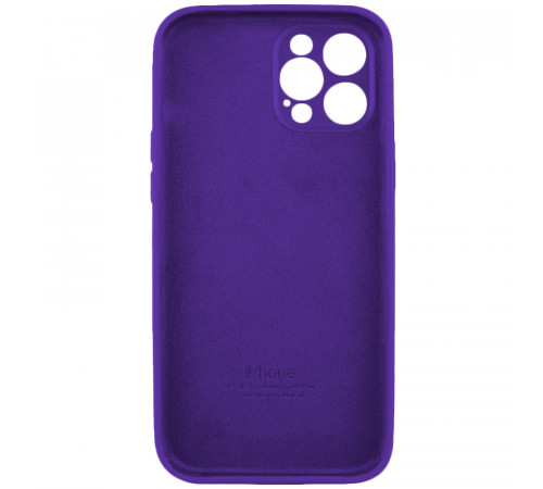 Чохол для смартфона Silicone Full Case AA Camera Protect for Apple iPhone 12 Pro Max 54,Amethist (FullAAi12PM-54)