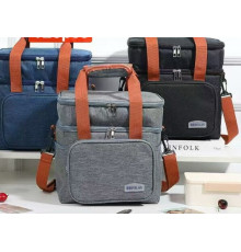 Термосумка на плече,ізоляційні, Сумка-Холодильник сумка з двома відсіками  LY-943(240)