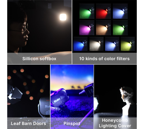 Відеосвітло Ulanzi Vijim Waterproof Versatile LED light, 4W (UV-2172 L2) (2172)