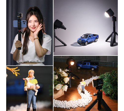 Відеосвітло Ulanzi L2 Bi-color COB Vedio Light, IP6, 5W, Black (3051) (3051)